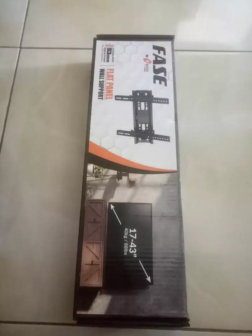 Bracket/braket led/lcd TV + pasang