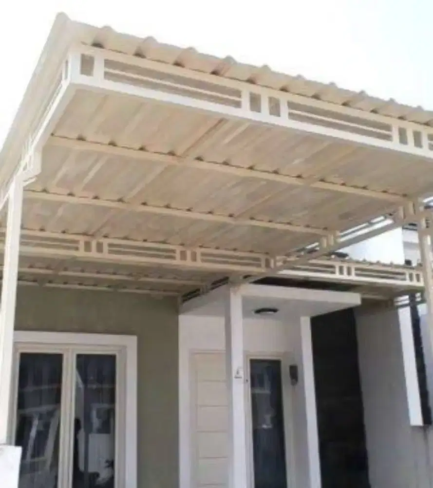 Canopi besi atap spandek