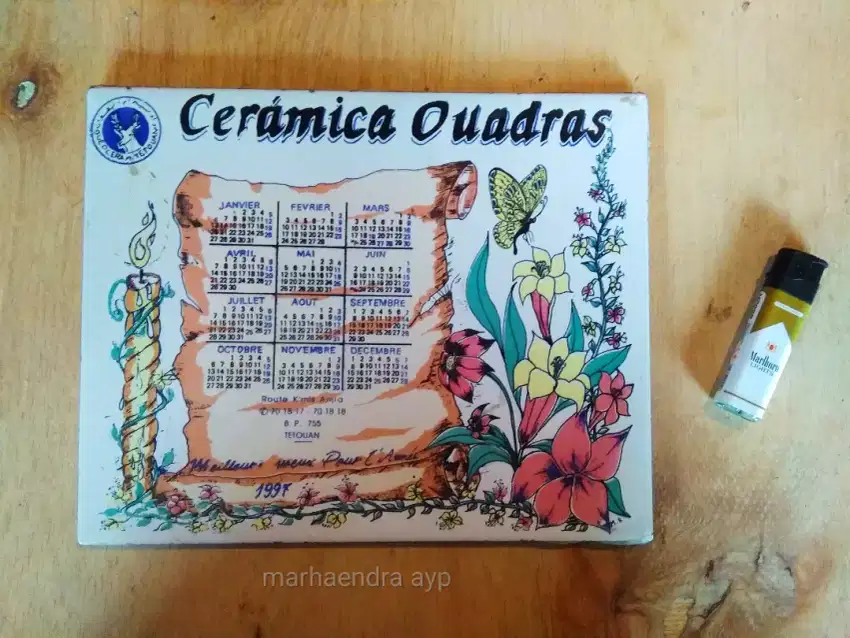 kalender keramik Eropa