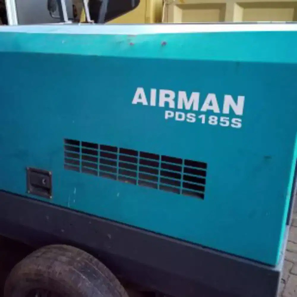Kompresor Airman PDS 185 Engine ISUZU tahun 2012