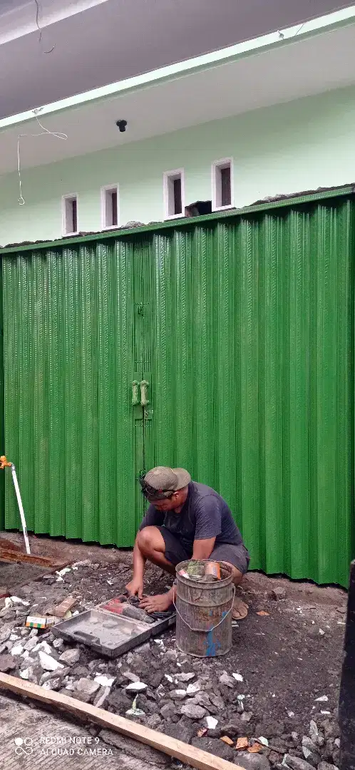 Pintu foldinggate Indah Jaya