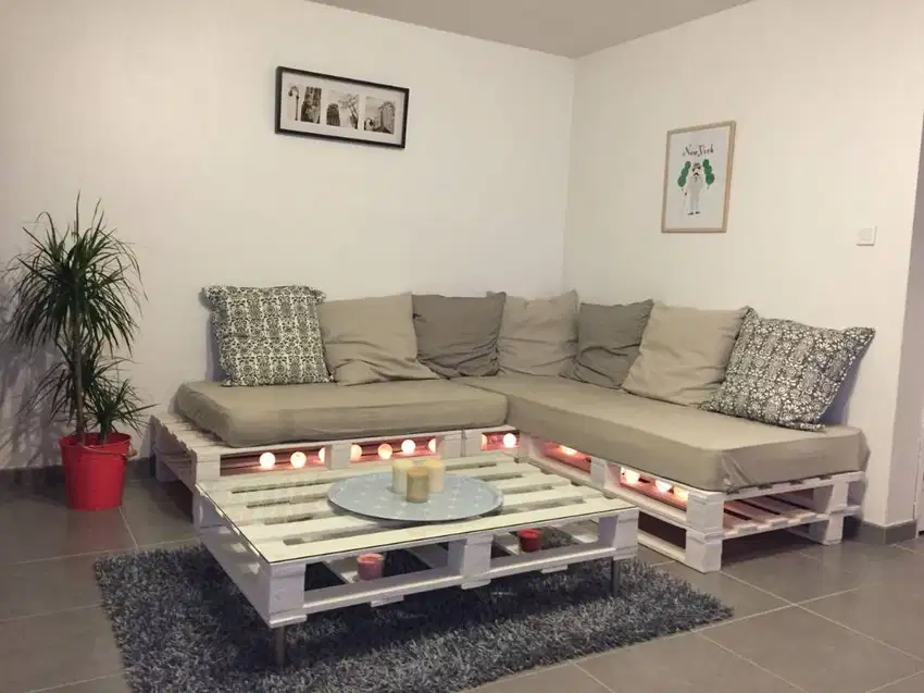 Sofa de pallet / Sofa pallet