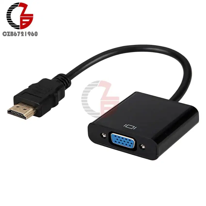 HDMI untuk VGA INPUT HDMI untuk VGA OUTPUT Adaptor untuk PC/DVD/HDTV/M