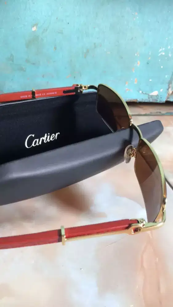 Kacamata mulus ori warna coklat