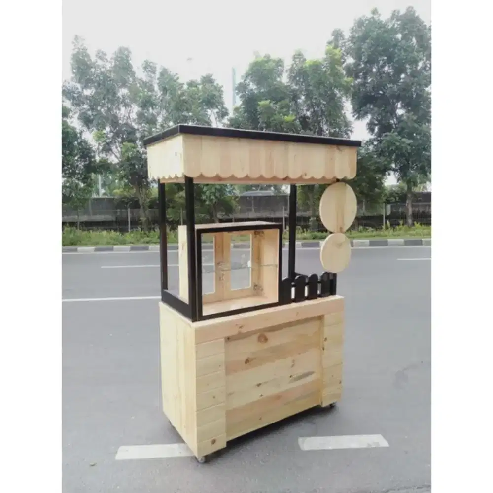 GEROBAK JUALAN | BOOTH  | JATI BELANDA MURAH