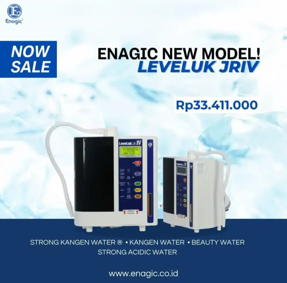 Kangen water Jrlv baru segel. Free kirim dan pasang sluruh daerah jawa