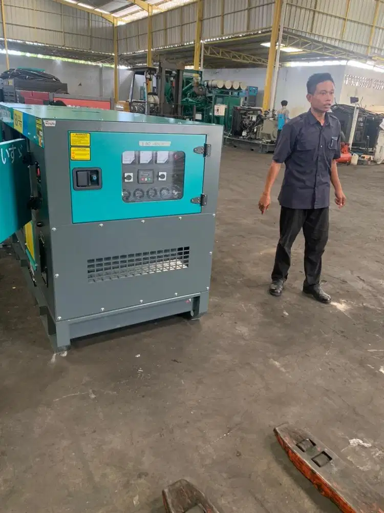 GENSET ISUZU 60 KVA ISUZU KVA SILENT BARU JAPAN