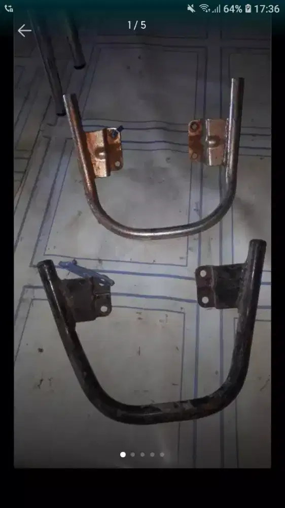 Slhkn plh slh 1 besi behel ors utk ninjax150r dan 150rr kond bgs utu