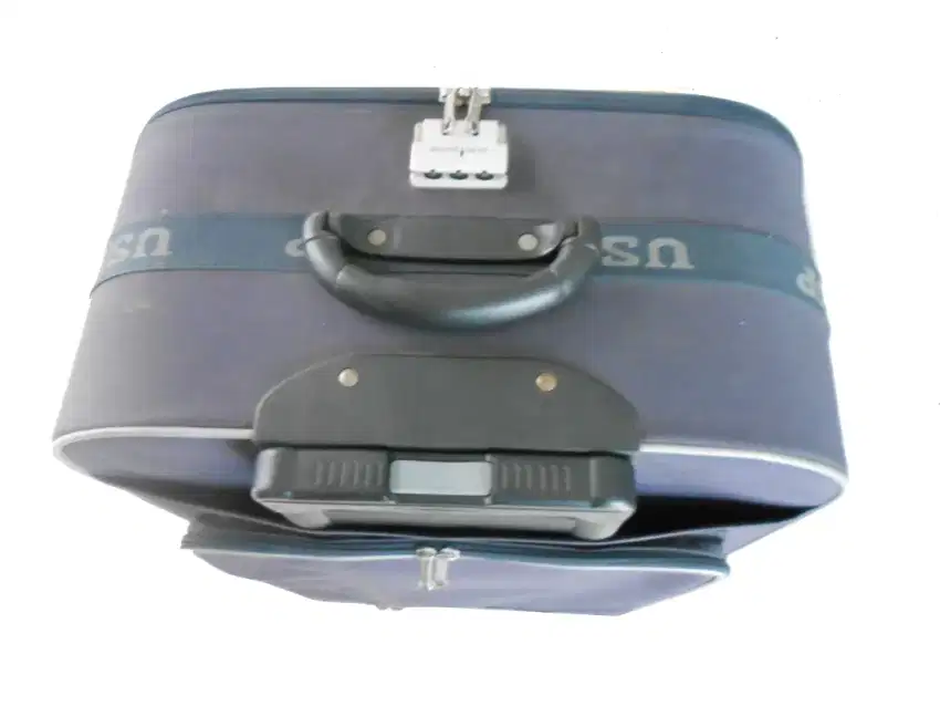 Koper Roda Troli US POLO CUP Besar 30 inch + kunci kombinasi, mulus