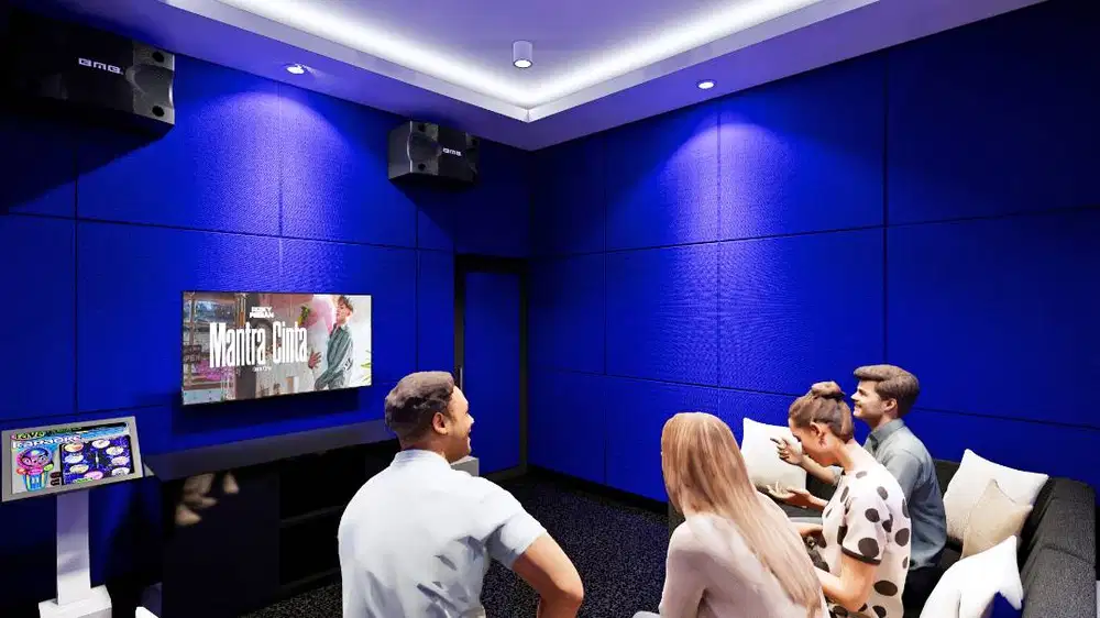 akustik ruang studio musik film karaoke PRO