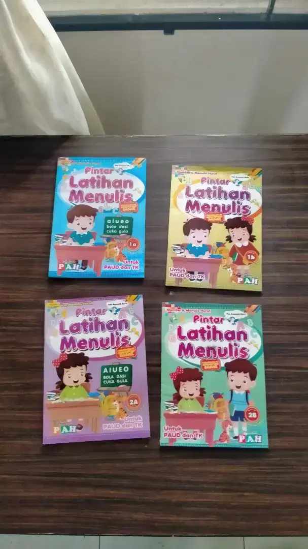 Paket Buku Pintar Latihan Menulis Huruf Anak Paud TK