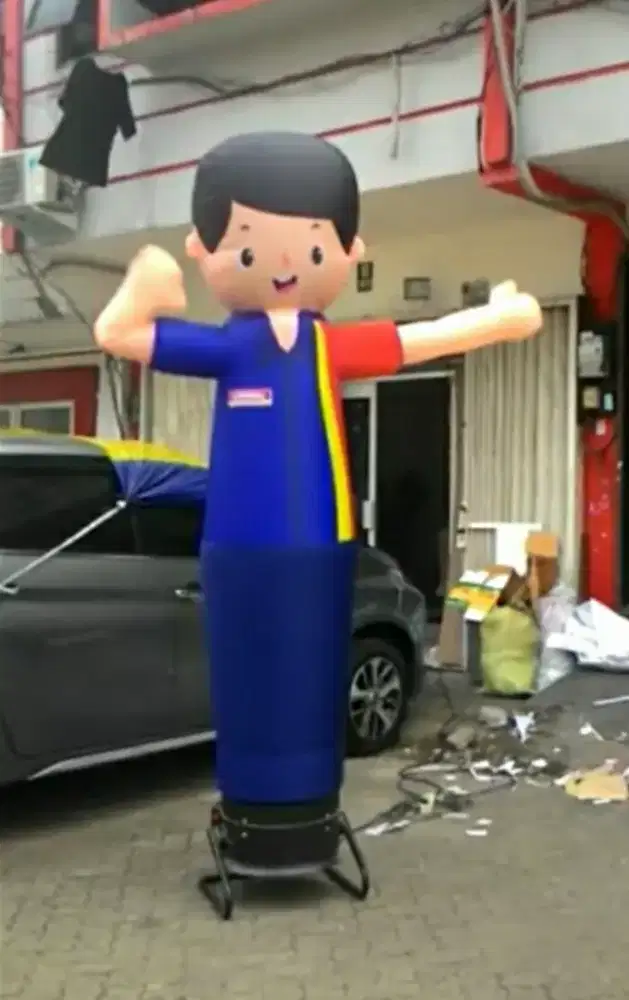 Balon promosi usaha ( sky dancing )