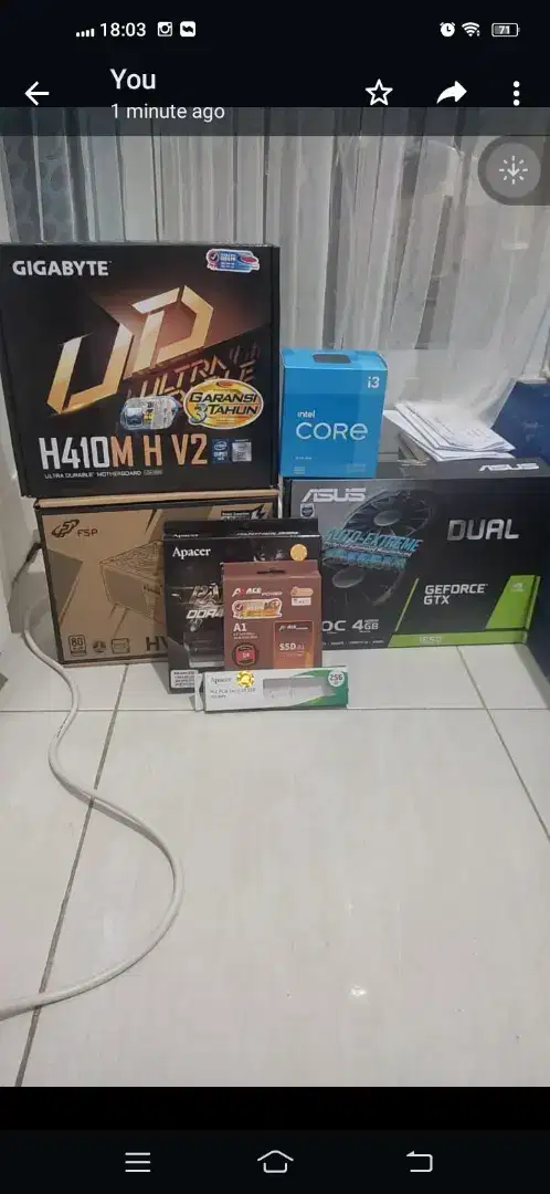 PC Desktop Spek Tinggi