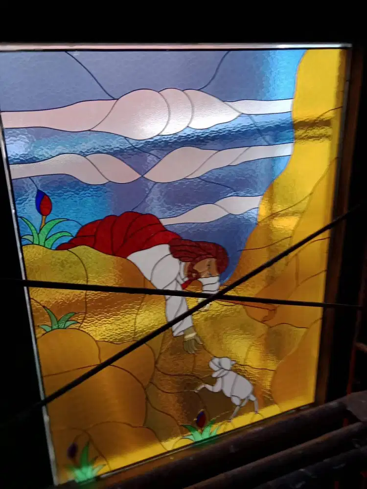 Kaca patri/stained glass sleman Yogyakarta