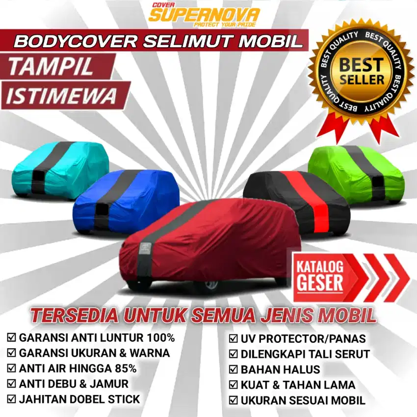 BISA COD Cover mobil brio, avanza, xpander, agya ayla rush terios