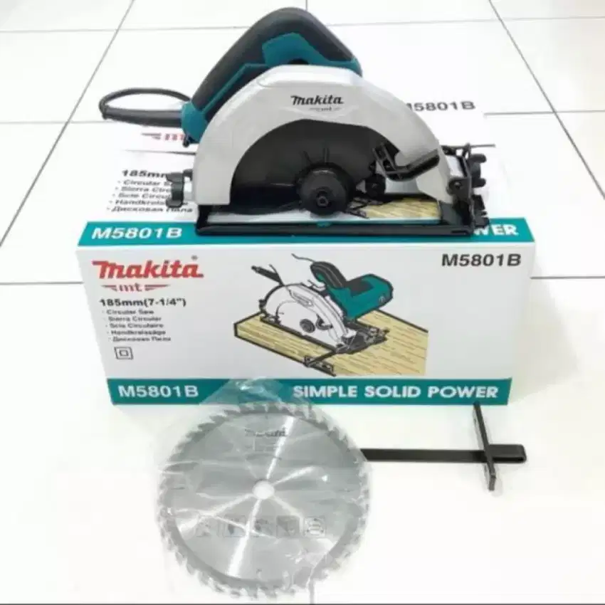 Mesin Sirkel Circular Saw Gergaji Potong Kayu KODNKI RYU MAKITA MODERN