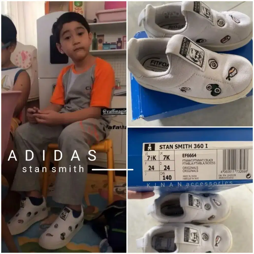 Sepatu Adidas Stan Smith 360 i Kids (Original Store)