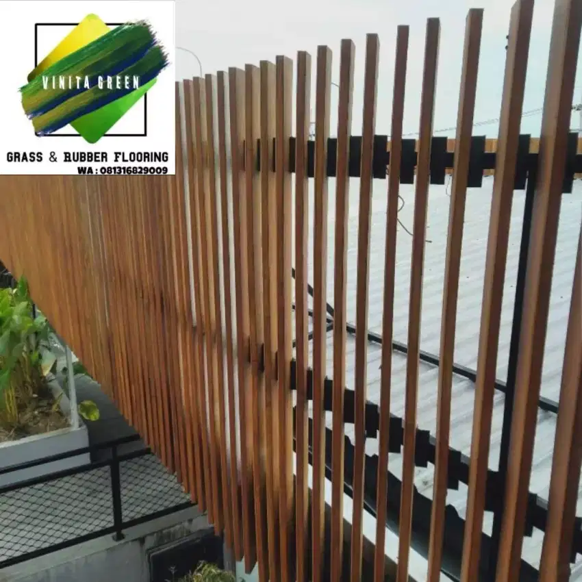 Kayu Decking Bengkirai untuk Pagar atau Lantai