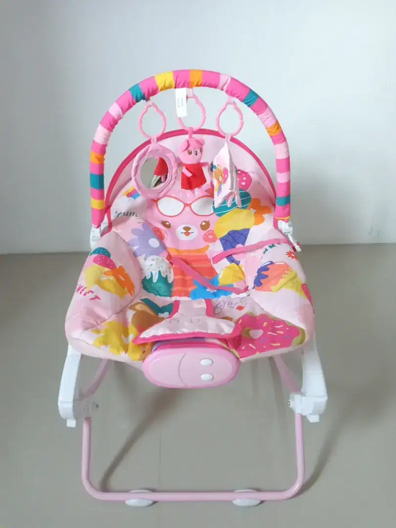 Bouncer bayi pink