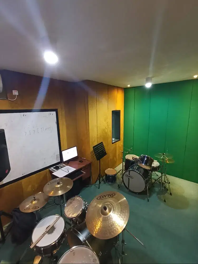 Pasang Rockwool peredam suara studio kamar dll