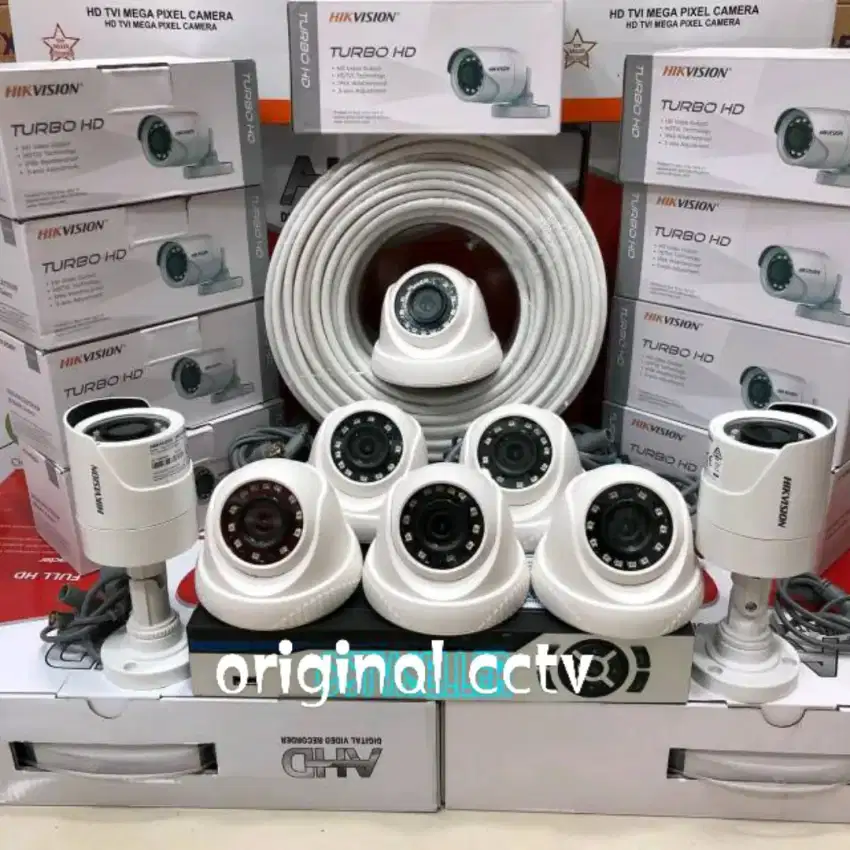 Grosir paket kamera CCTV Hillok Hikvision free instalasi