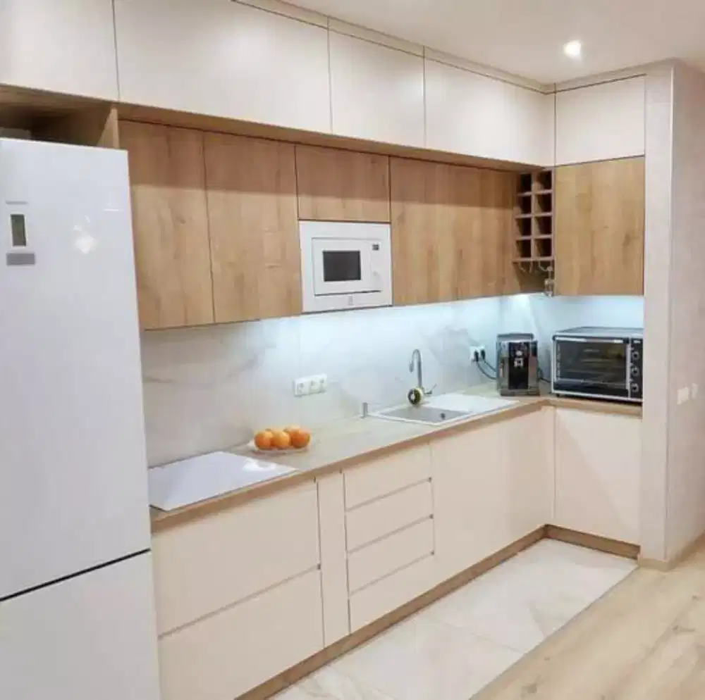 kichen set  ( lemari dapur )minimalis hpl