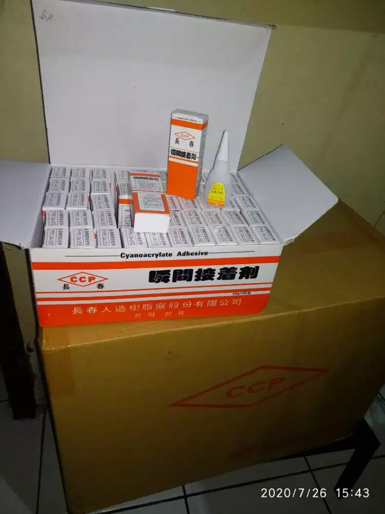 Lem CCP / Lem G /  Super Glue / Alteco / Cyanoacryla