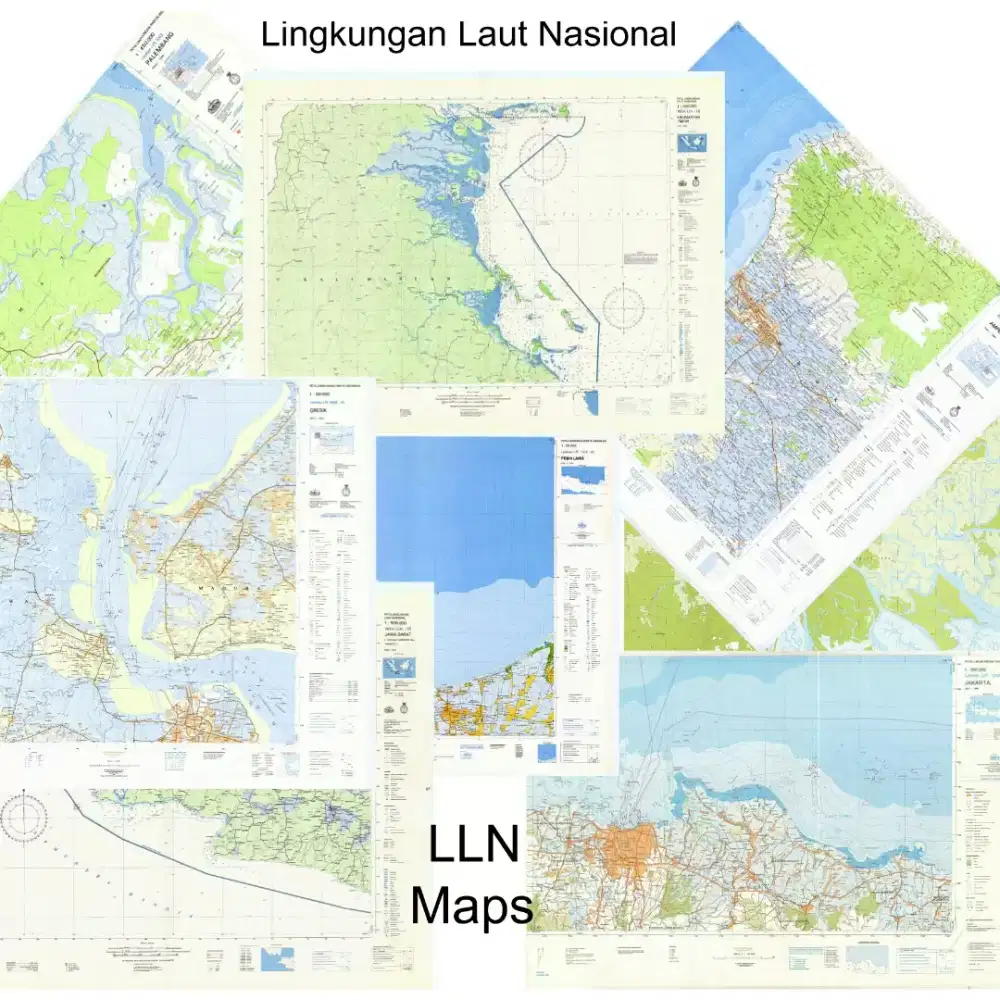 Jual Peta Indonesia Geologi-RBI-LLN-ZEE-Kawasan Hutan/RTRW-IUP-SRTM