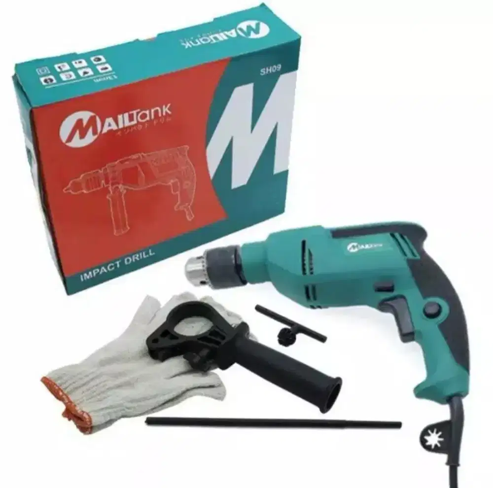 Mesin Bor Besi Kayu dan Beton 13 mm Mailtank Electric Drill SH09