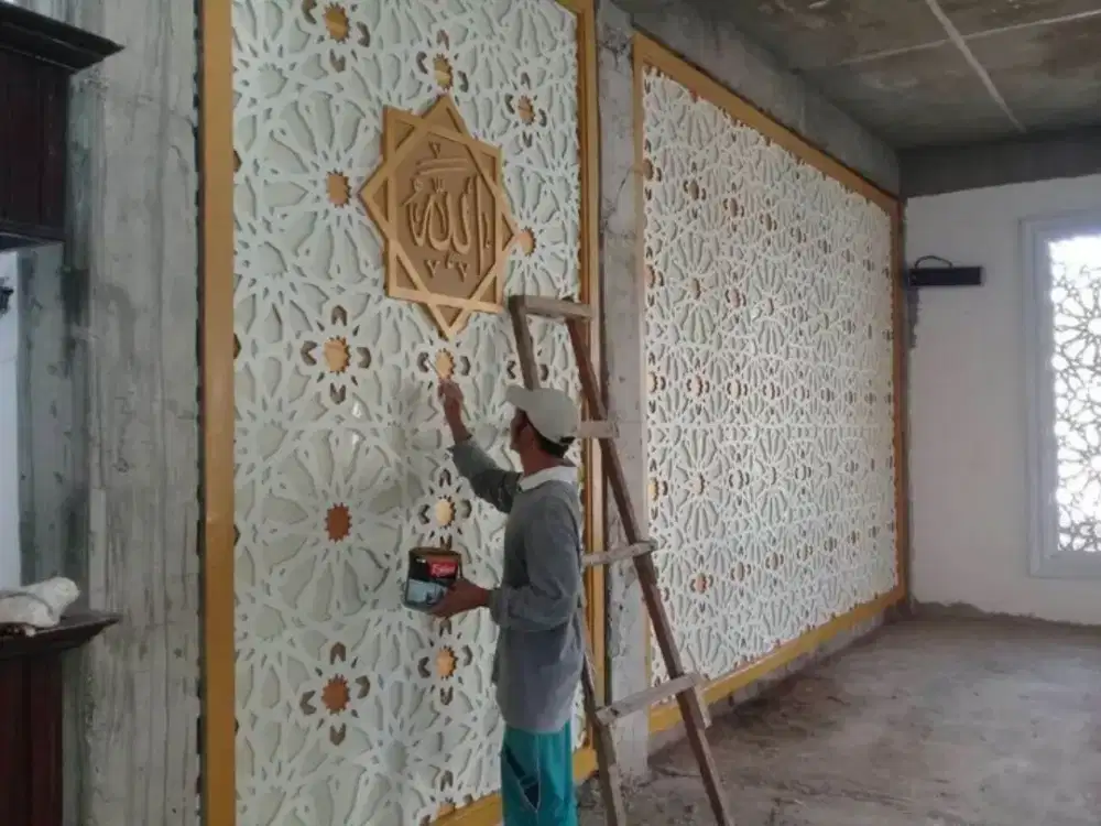 Kerawangan grc masjid rumah dll