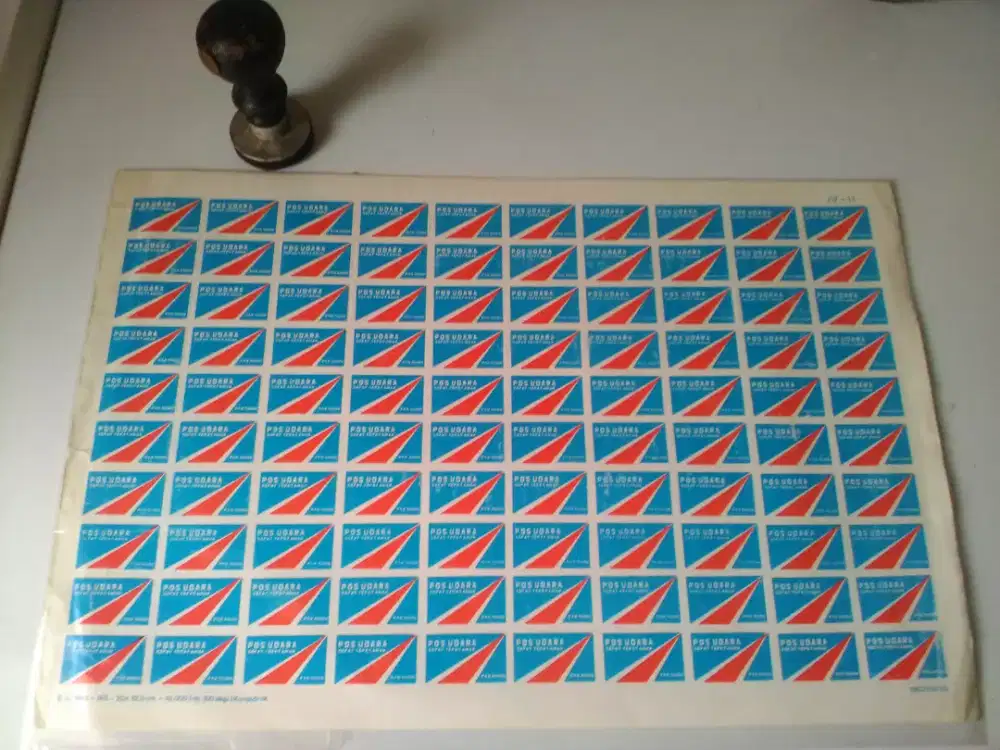 Stempel surat Pos Udara 1993