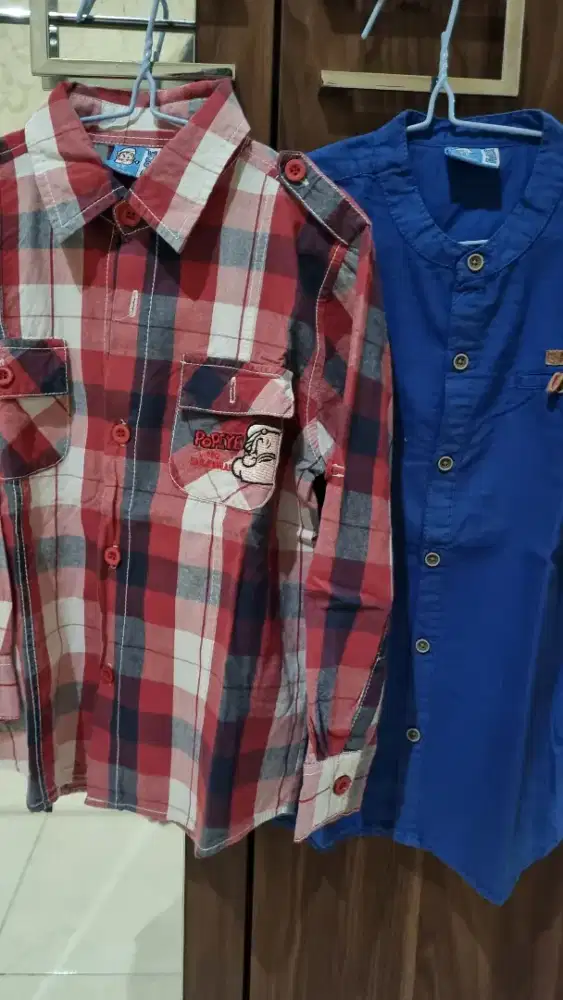 Preloved  kemeja anak laki laki