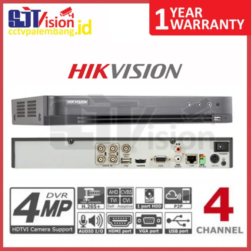 DVR Hikvision iDS-7204HQHI/M1/E