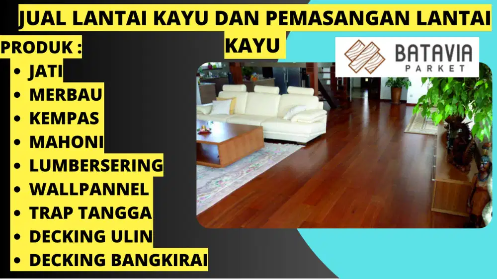 harga lantai kayu parquet merbau jakarta