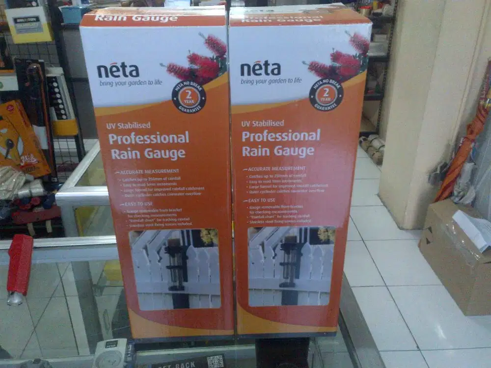 Alat Curah Hujan / RAIN GAUGE NETTA 250mm / ALAT UKUR CURAH HUJAN