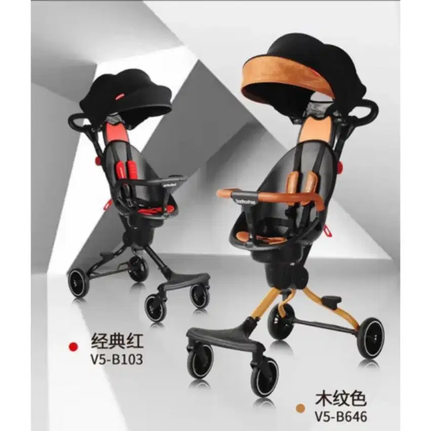 STROLLER BAOBAOHAO V5 MAGIC TRIKE CABIN SIZE PESAWAT KERETA DORONG