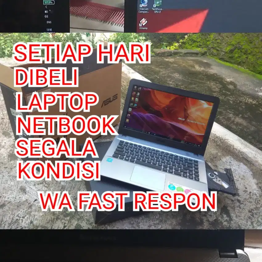 Dibeli Laptop / netbok bekas setiap hari