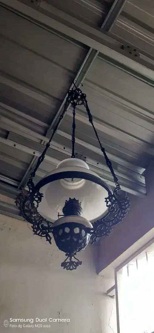 Lampu kerek antik orisinil lawas