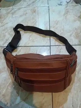 Waistbag kulit asli