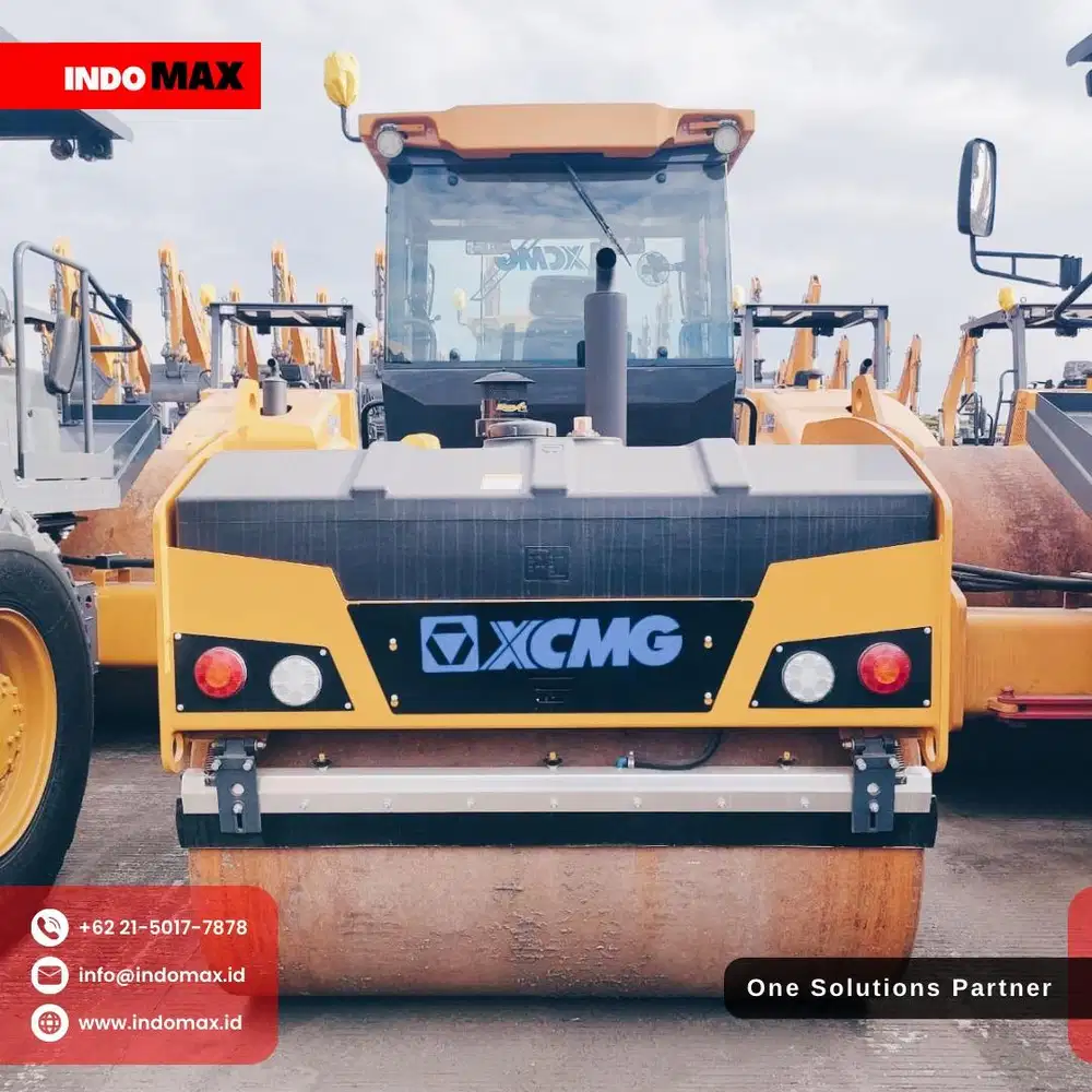 Vibratory Roller Double Drum // Mesin Pemadat Tanah