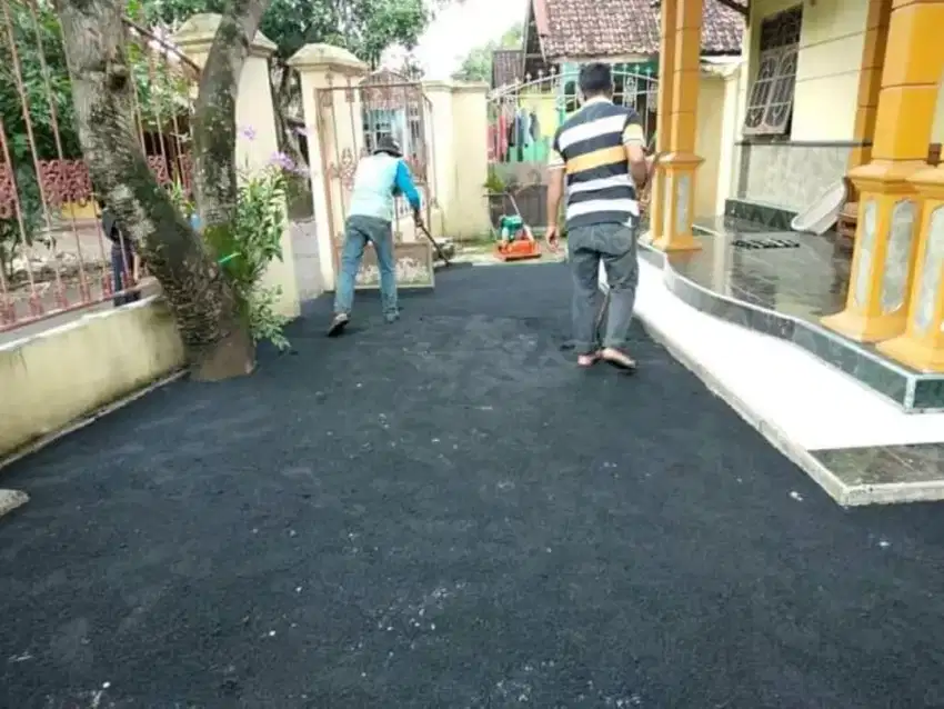 Jasa pengaspalan jalan, pabrik, sekolah, toko dll