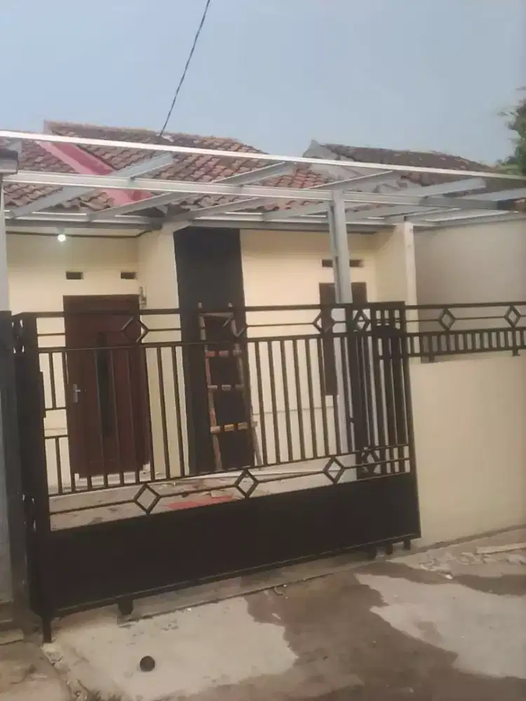 Pagar minimalis kanopi tralis dll