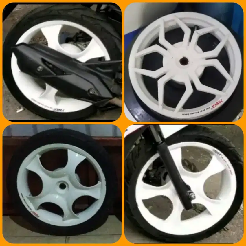 Velg Racing Lebar Variasi Honda Beat Yamaha Mio Vario FI CBS Injection