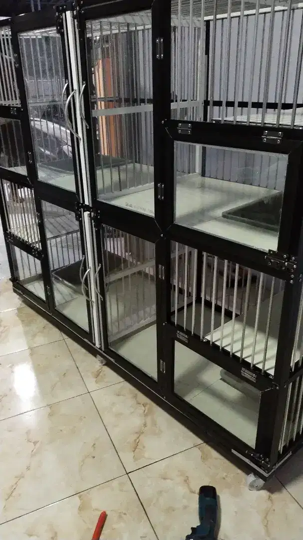 Kandang kucing 4 kamar