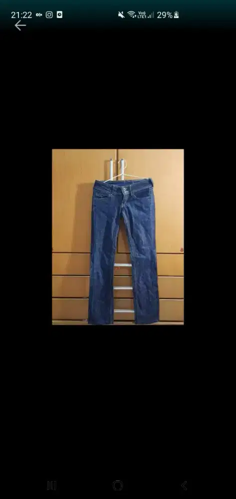 Celana jeans merek Manggo Original 100% size S bagus banget