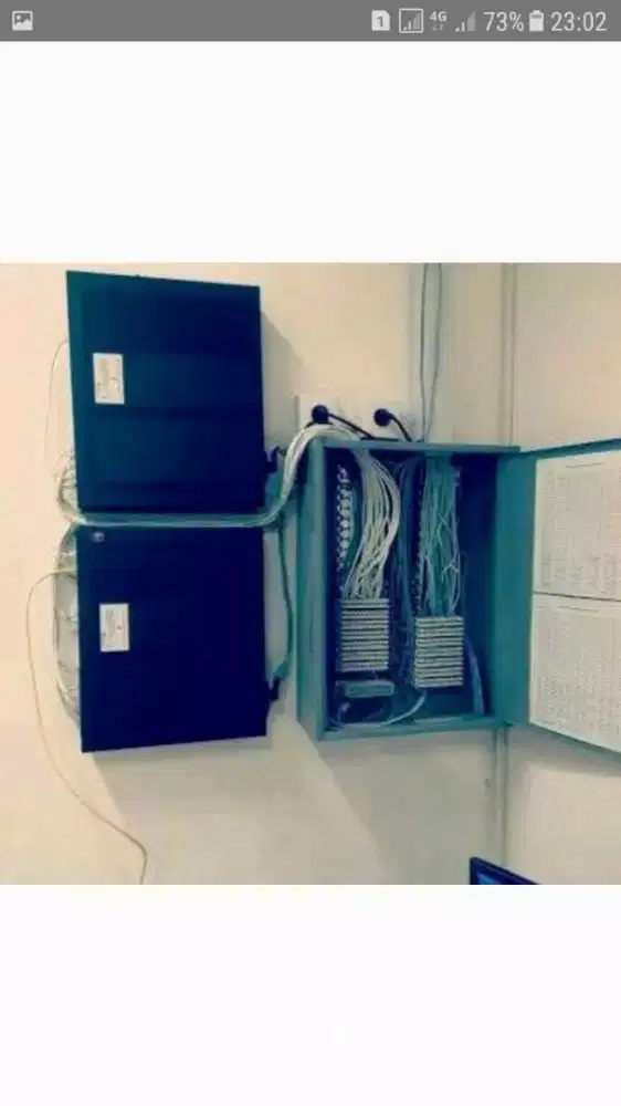 PABX PANASONIC NS 300 kapasitas 6line 16 exstension