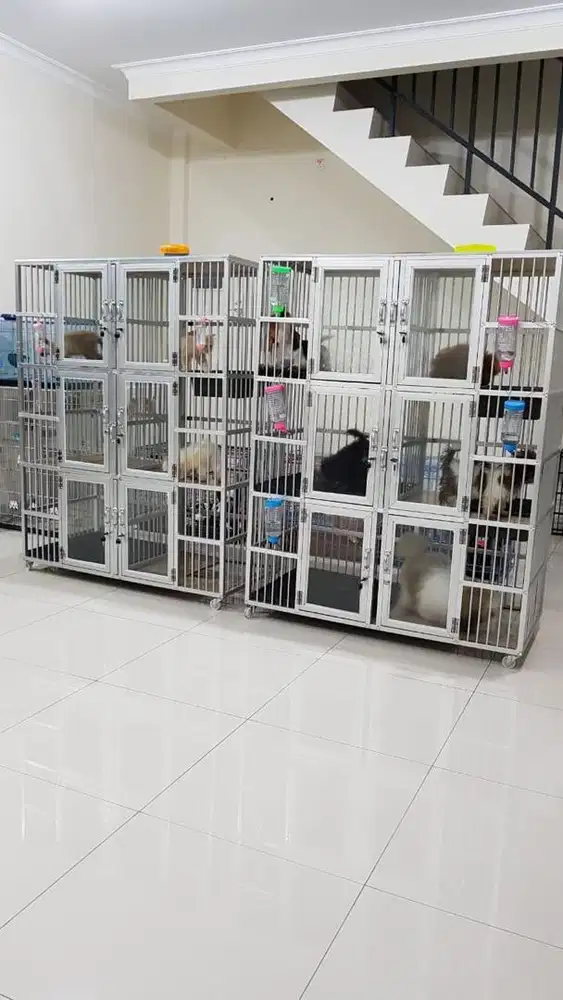 Kandang Kucing Alumunium