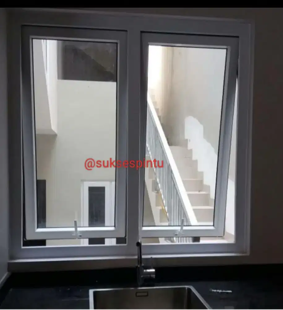 JENDELA UPVC BARU MURAH ANTI RAYAP ANTI LAPUK TERMASUK PASANG