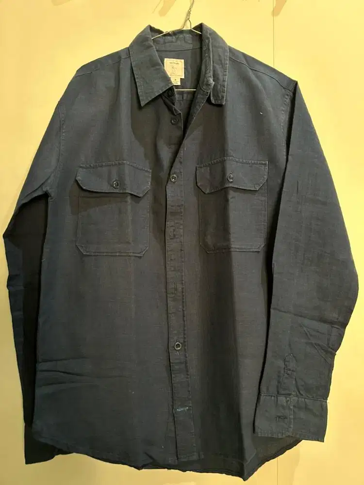 Kemeja Jeans Lengan Panjang