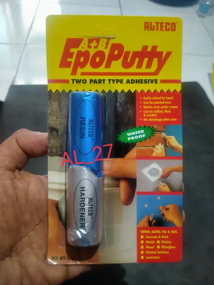 Lem Epo PuTTY alteco 50 gr , 100 gr